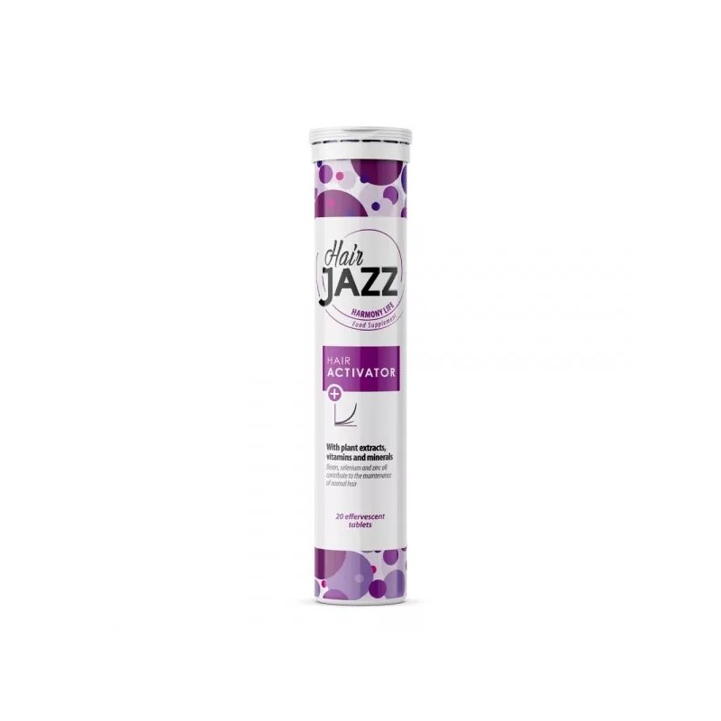 Activator HAIR JAZZ - Complex de vitamine și minerale HAIR JAZZ pentru stimularea creșterii părului!