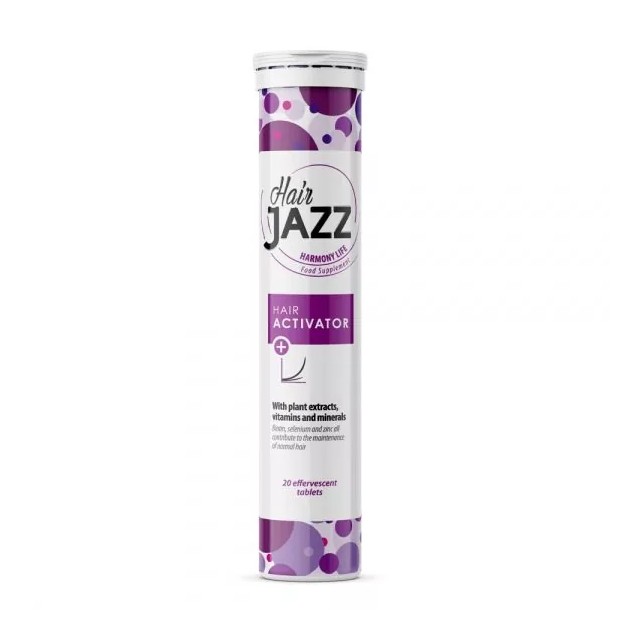 Activator HAIR JAZZ - Complex de vitamine și minerale HAIR JAZZ pentru stimularea creșterii părului!